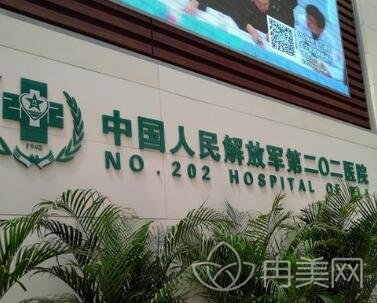 人民解放军第二0二医院整形科收费价格表