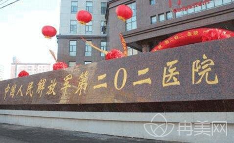 人民解放军第二0二医院整形科收费价格表
